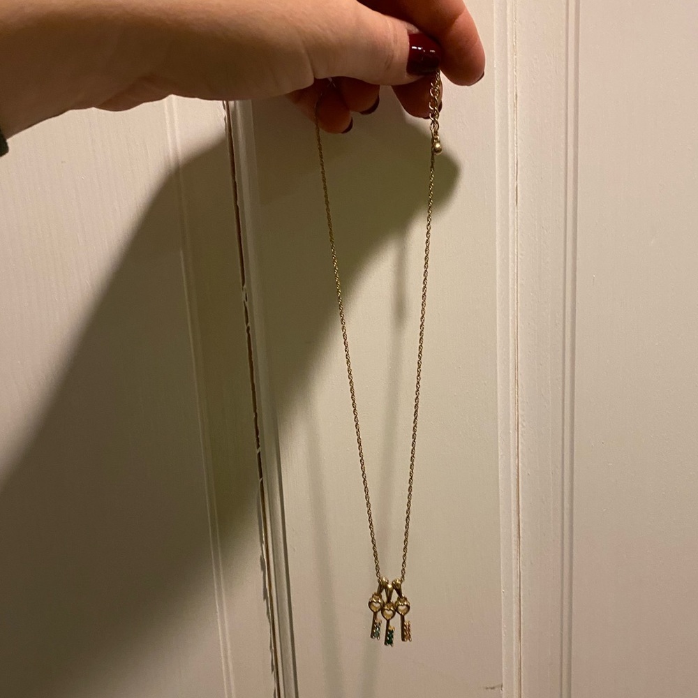 Three key necklace